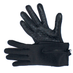 1391F Men's neoprene fingerless lined zipper