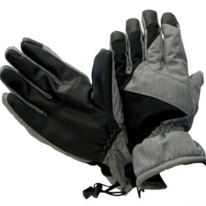 1392A Men's quilted glove, polyester / elastane, fleece lining