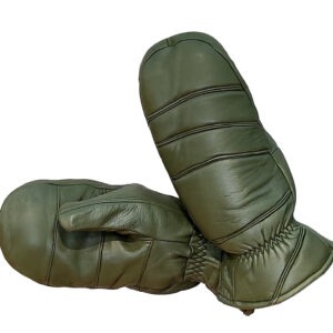 2514BG Women's lamb glove, teddy lining, green