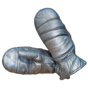 2514BH Women's lamb glove, teddy lining, silver