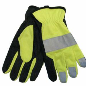 8182S10½ work glove, synthetic, reflector, full lining, size 10½