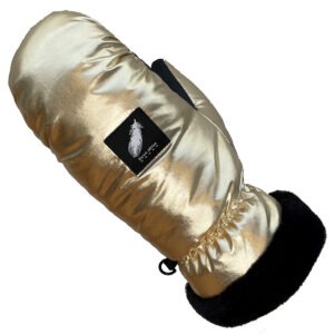 2586H Women's mitten, down, fleece lining, touch finger